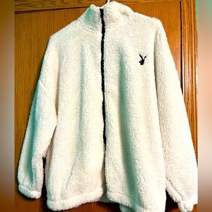 Cream/off white Playboy fleece